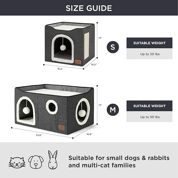 Bedsure Large Cat Beds for Indoor Cats - Image 6