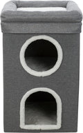 Trixie Saul Cat Condo | 2-Story Condo Tower | Scratching Surface | Foldable by TRIXIE