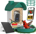 3K Smart Bird Feeder with Camera, AI Bird Recognition & Instant Alerts