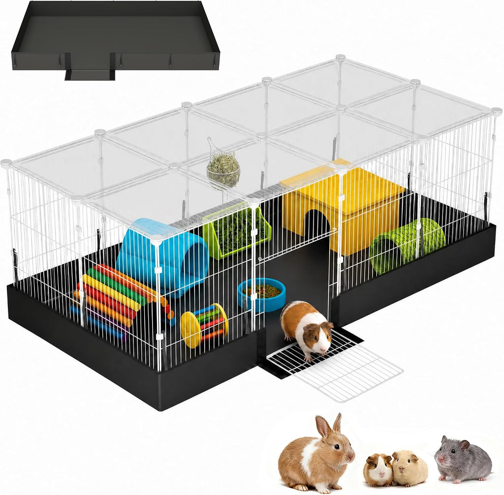 Guinea Pig Cages Closable Small Animal Cage for Guinea Pig and Rabbit