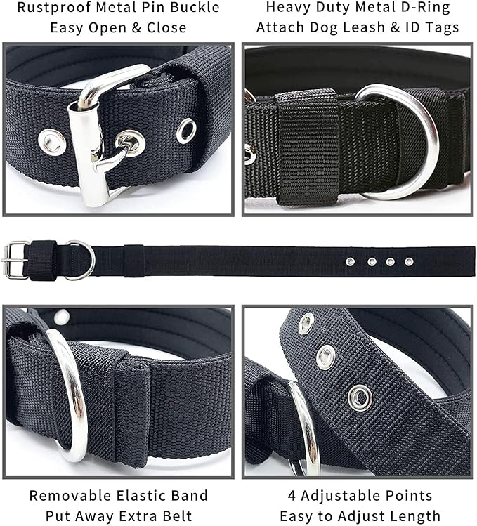 Heavy Duty Tactical Dog Collar - Image 3