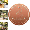 Copper Disk for birdbath, Dogs & Cats Water Feeder, 99.9% Pure Copper Disk by Unknown