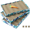 PEEKAB Cat Scratcher Cardboard Reversible Scratching Board Kitty Corrugated by PEEKAB