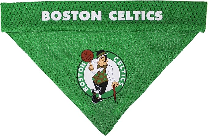 Pets First NBA Boston Celtics Reversible Bandana Size XX-Large - Image 2