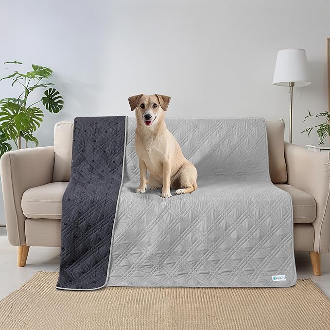 PetAmi Waterproof Bed Cover for Dogs, Pet Blanket Couch Cover, Reversible - Image 7