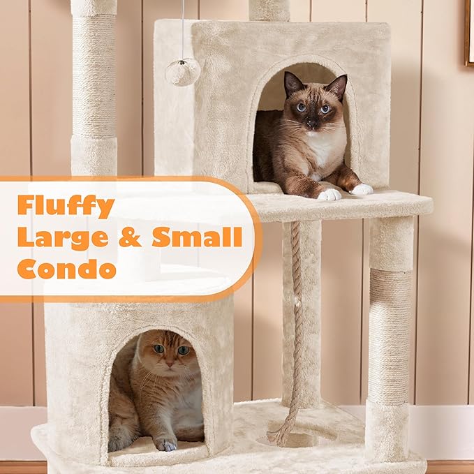 Yaheetech Cat Tower, 70.5in Cat Tree - Image 5