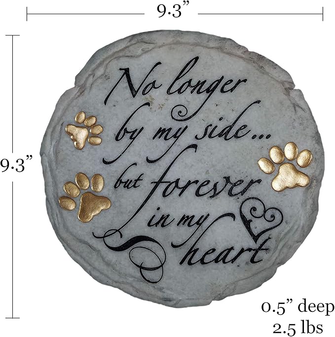 Spoontiques - Garden Décor - No Longer by My Side Stepping Stone - Decorative - Image 5