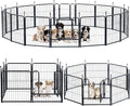 Dog Playpen, Portable Outdoor Dog Fence, Dog Playpen by XDPET
