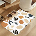 Boho Style Dog Food Mat–Christmas Stocking Absorbent Quick Dry Feeding Placemat by LUTASER