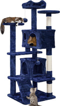 Yaheetech 54in Cat Tree Tower Condo Furniture Scratch Post by Yaheetech