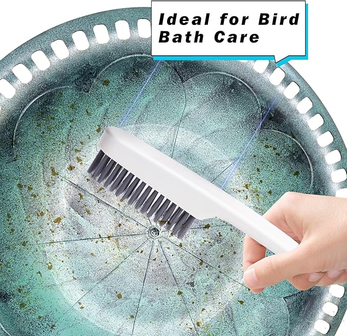 2-Pack Bird Bath Brush Includes Large and Small Brushes, Scrubbing Brush Set - Image 6