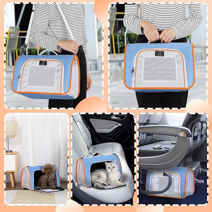 A 4 Pet Cat Carrier, Airline Approved Pet Carrier - Image 7