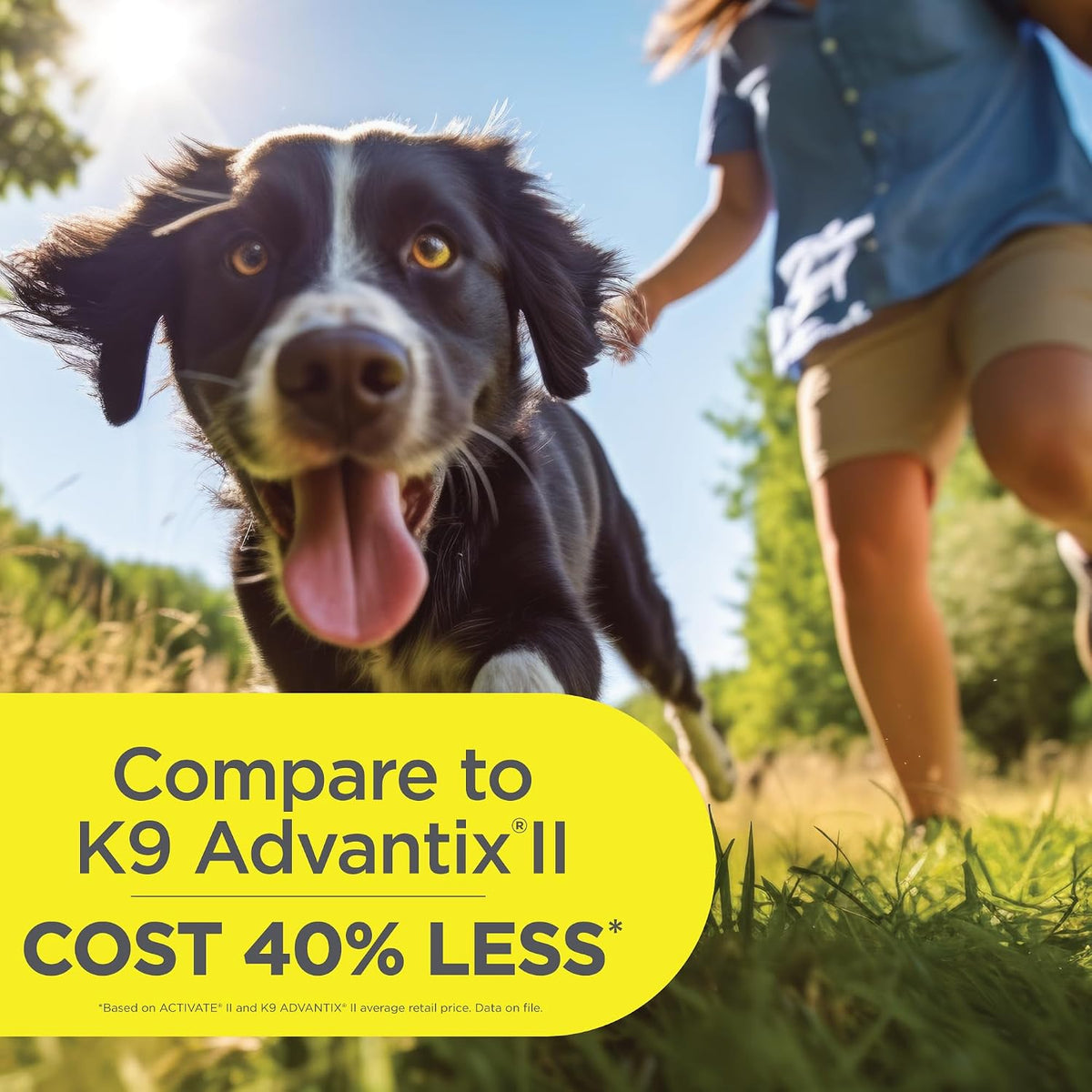 TevraPet Activate II Flea and Tick Prevention for Extra Large Dogs 55+ lbs