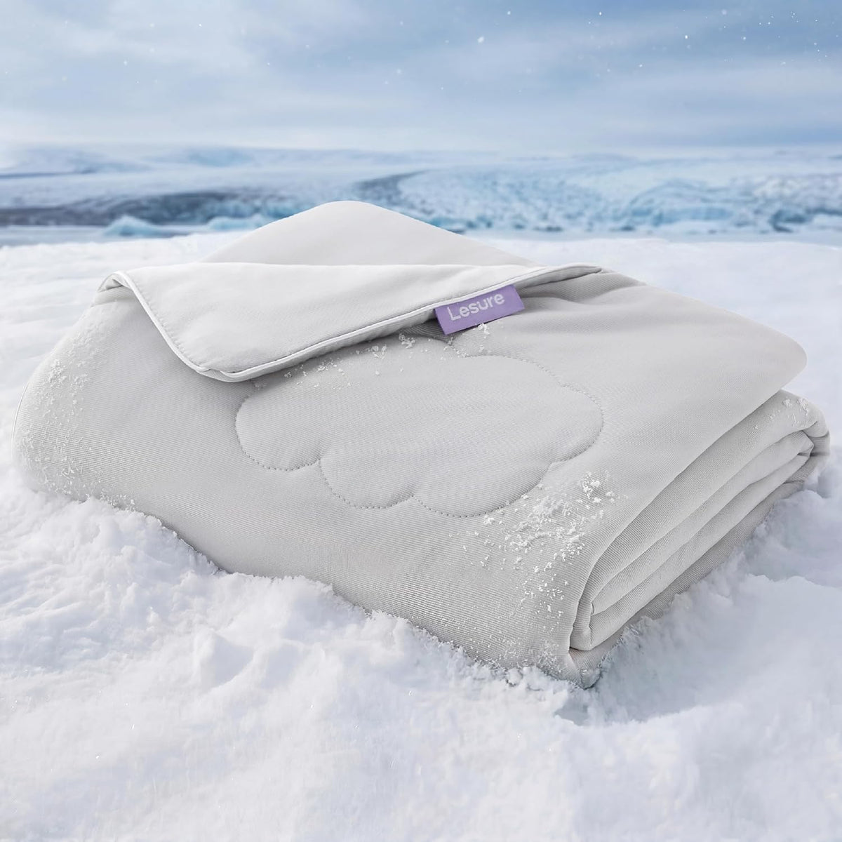 LE SURE ApexCloud™ Premium Cooling Blankets for Large Dogs Q-MAX>0.4,50x60