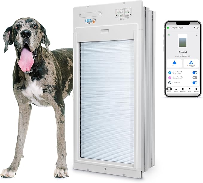 New, Power Pet Automatic ROLL UP Door by High Tech Pet Brand by HighTechPet