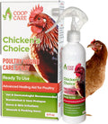 Chicken's Choice Wound Care for Chickens & Birds. Advanced Wound Care Spray for Poultry. Works for Bumblefoot, Vent Prolapse, Pecking Sore, Burns & Skin Irritations. 8 oz Ready to Use Spray