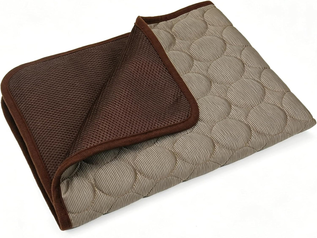 Dog Cooling Mat Foldable Self-Cooling Pad, Summer Cool Mat for Dogs Cats