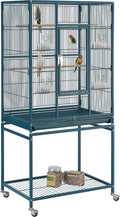 Yaheetech 54inch Metal Large Parrot Parakeet Flight Bird Cage w/Rolling Stand by Yaheetech