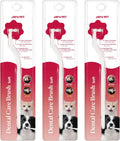 JAYU PET Dental Care Brush Soft Bristles 3ea