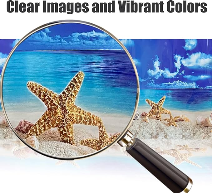 Fish Aquarium Background Poster Beach Fish Backdrop - Image 4