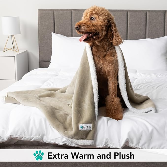 PetAmi Dog Blanket for Small Medium Dogs, Pet Bed Blanket Cat Puppy Kitten - Image 4