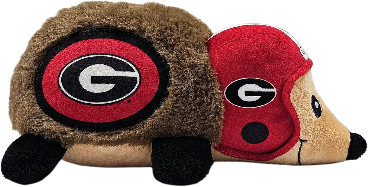 NCAA Alabama Crimson Tide Plush Hedgehog Toy for Dogs & Cats, Cool Soft Pet Toy for Fun and Interactive Play, Dog Chew Toy with Squeaker, Licensed Hot Pet Toy