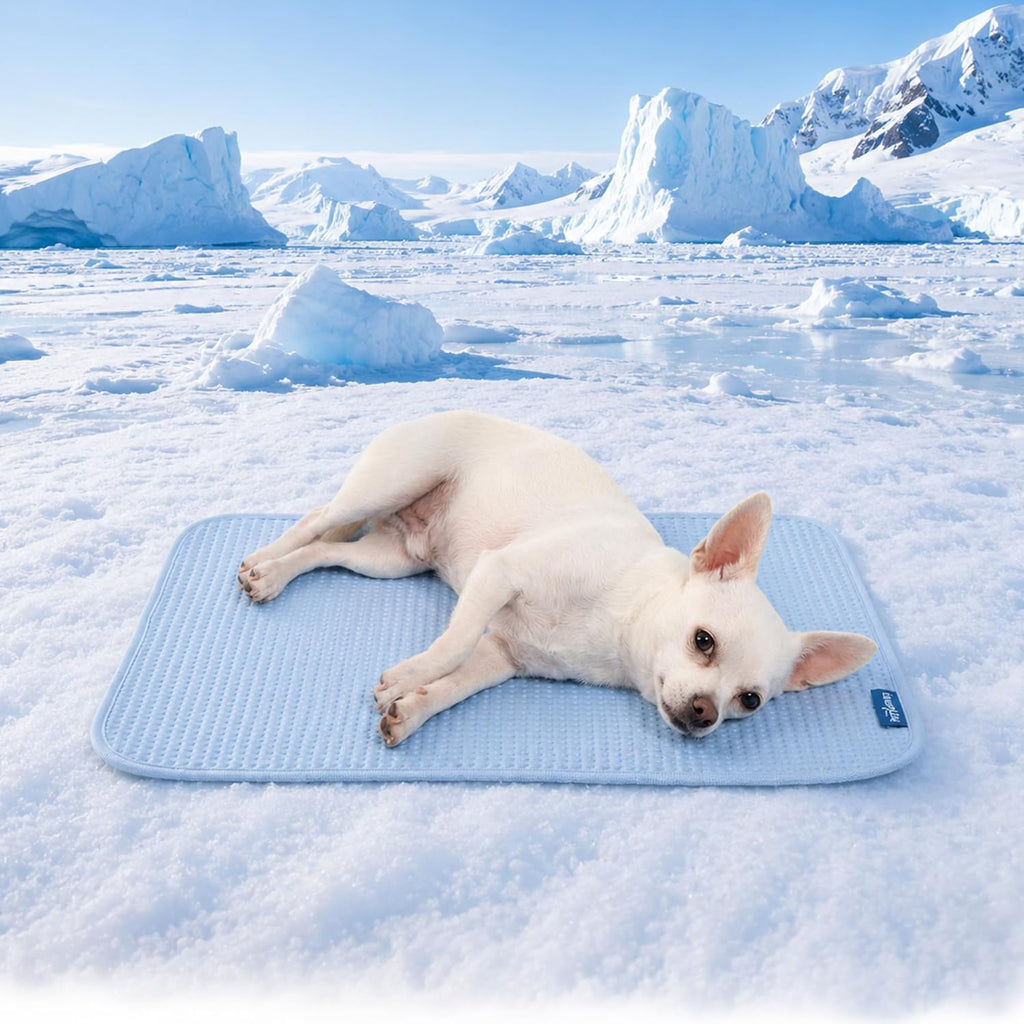 Spark Paws FrostCore Dog Cooling Mat - Non Gel Self Cooling Pet Pad
