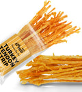 iPaw Turkey Tendon for Dogs, All Natural Human Grade Puppy Chew, Strips