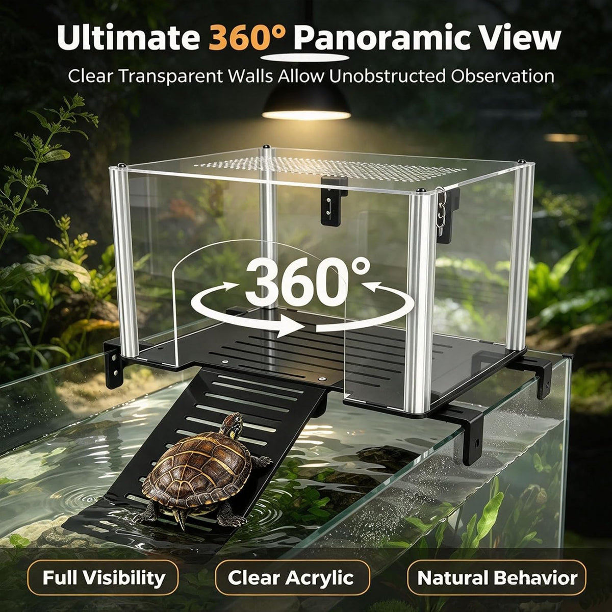 Turtle Sunbathing Platform Large Size