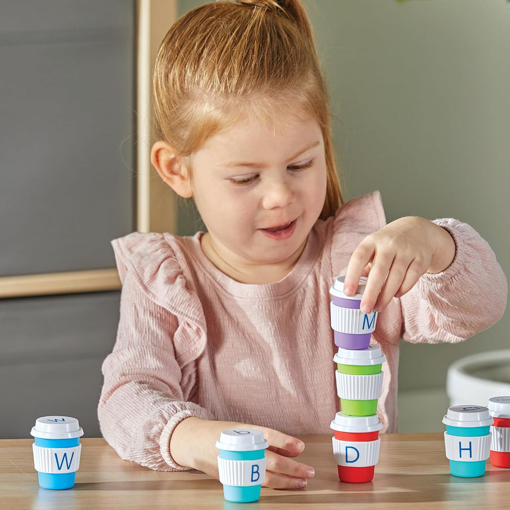 Learning Resources Alphabet Coffee Cups
