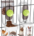 Kenond Hanging Automatic Pet Food Water Dispenser, 35oz Rabbit Feeder Guinea by Kenond