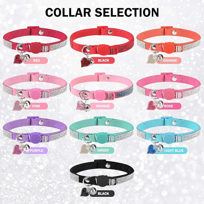 Rhinestone Cat Collar Breakaway - Image 7