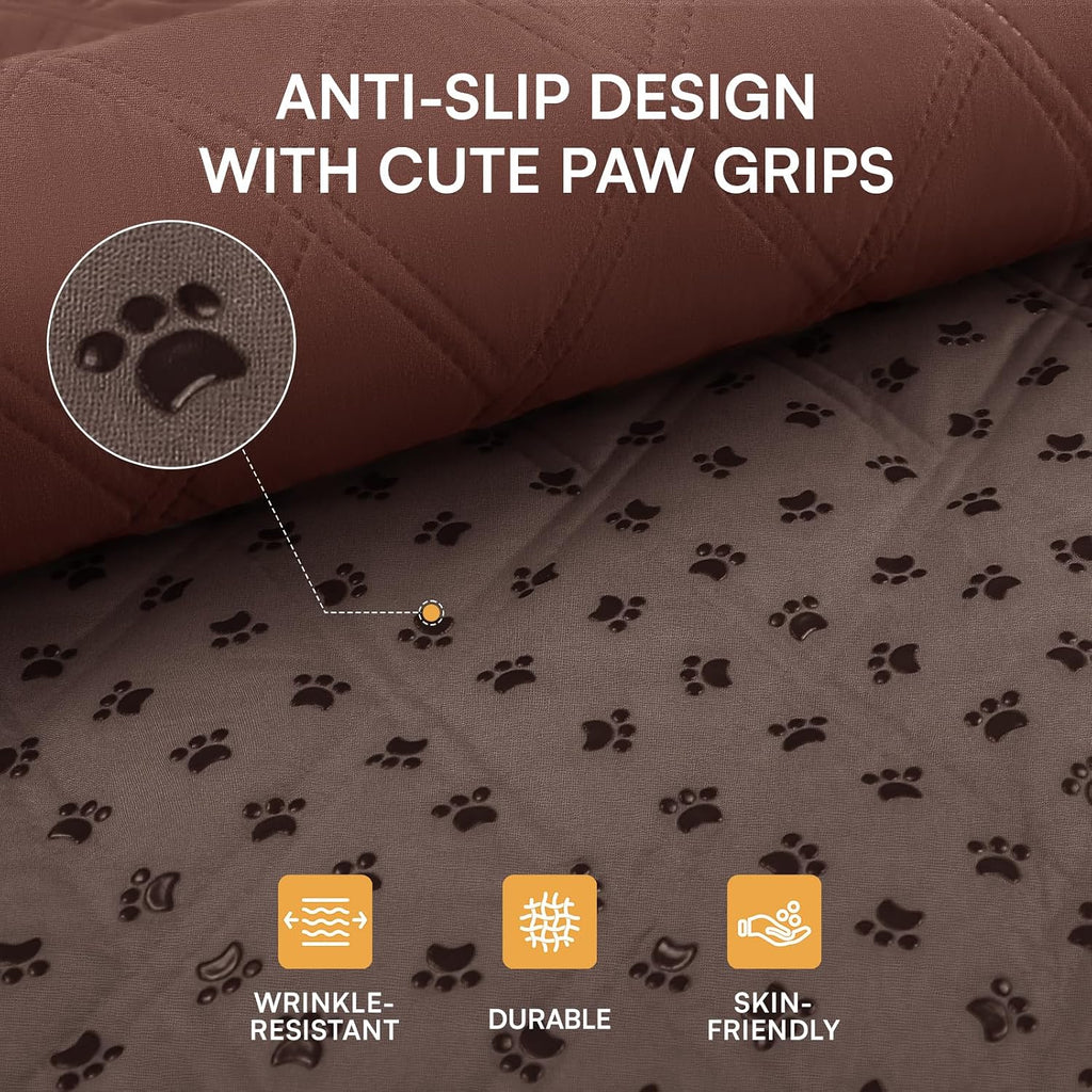 Luciphia Waterproof Couch Cover for Dogs, Non-Slip Pet Sofa Protector