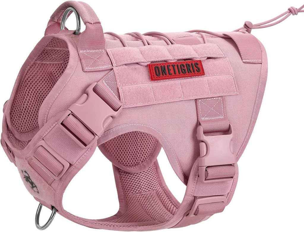 OneTigris Tactical Dog Harness Vest No-Pull Service Dog Vest for Large Dogs