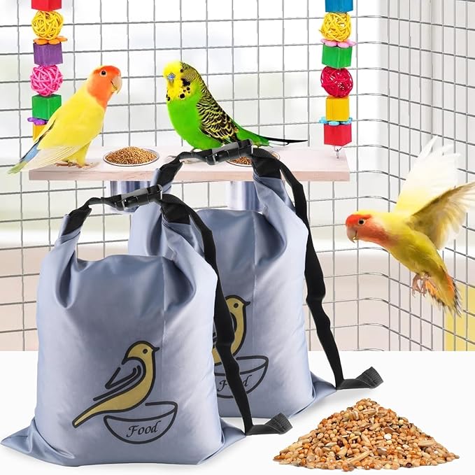 2 Pack Bird Seed Storage Container - Image 4