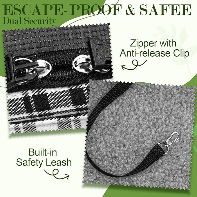EXPAWLORER Large Cat Carrier Dog Carriers Soft - Image 3