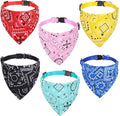 6 Pcs Cat Bandana, Adjustable Pet Bandana Collars by Unknown