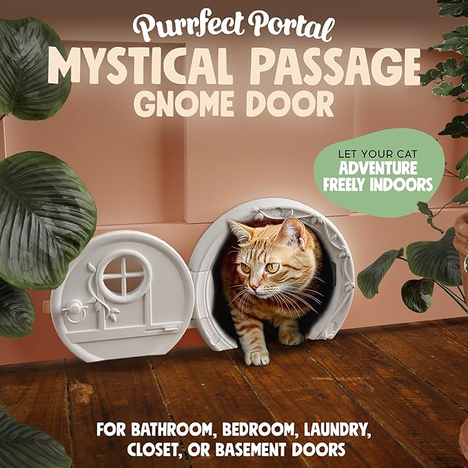 Gnome® Door Cat Door for Interior Doors - Image 2