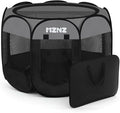 Dog Cat Playpen, Portable Puppy Pet Crate Indoor by MZNZ