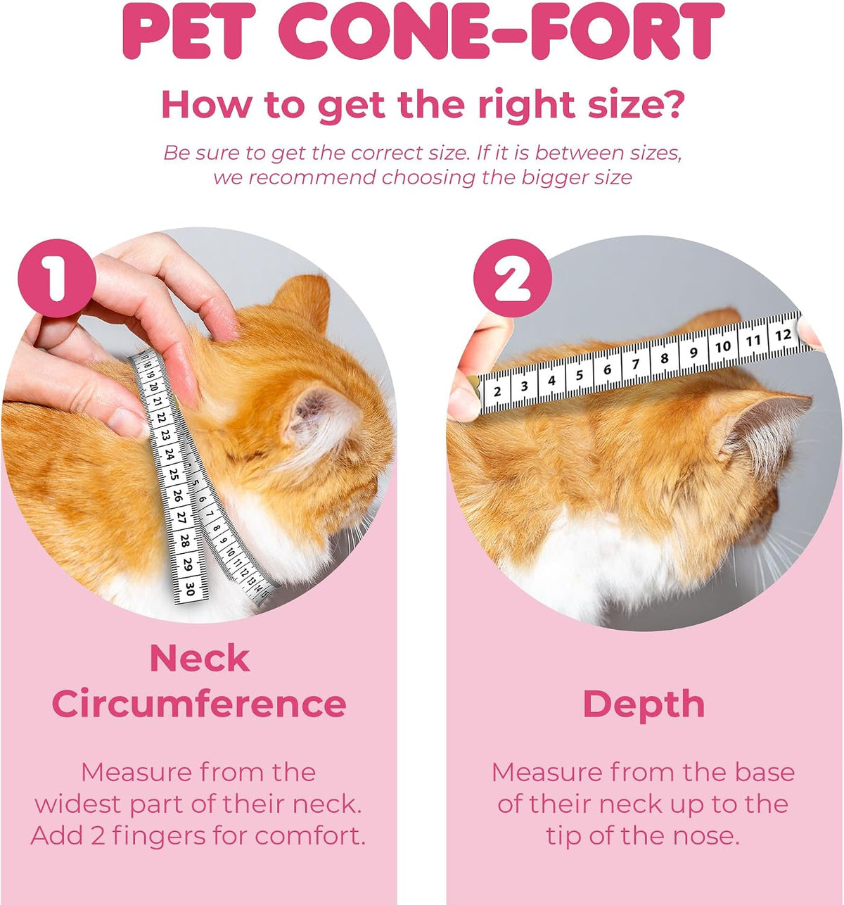 SunGrow Cat Cone Collar Soft Washable, Cat Recovery E Collar Sleep Cone After Surgery to Stop Licking, Pet Cone of Shame Alternatives, Scratch & Bite Proof Grooming Soft Cone for Easy Nail Cutting
