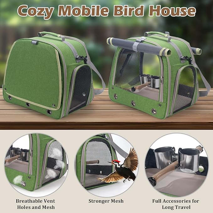 Bird Carrier Parrot Travel Cage - Image 5