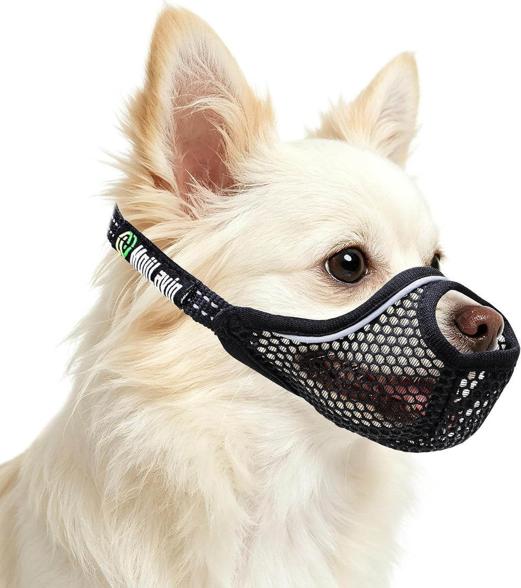 Basket Muzzle for Small Dogs Short Snout Anti-Scavenging No Bite