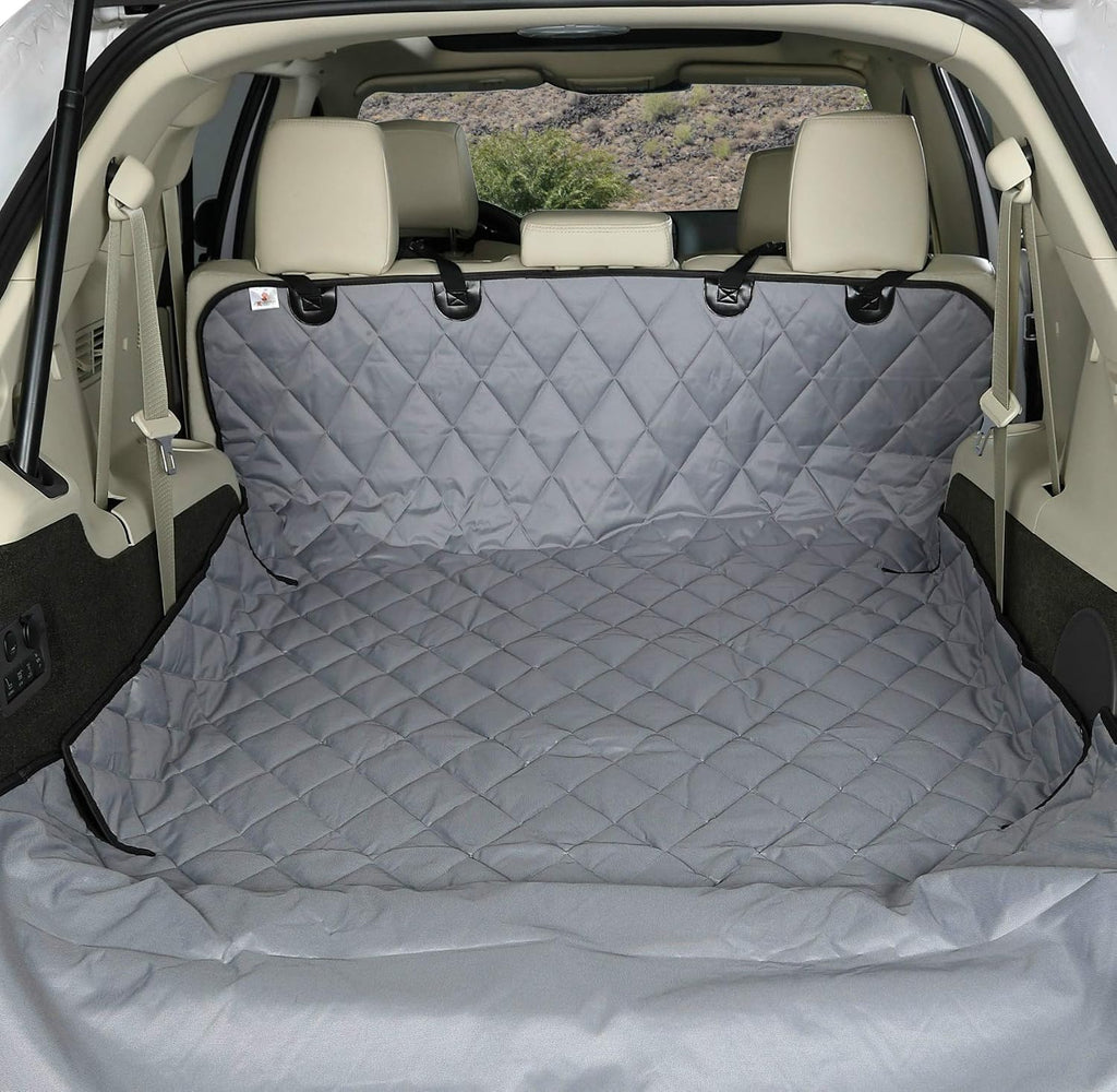4Knines Heavy-Duty SUV Cargo Liner for Dogs, Black Small
