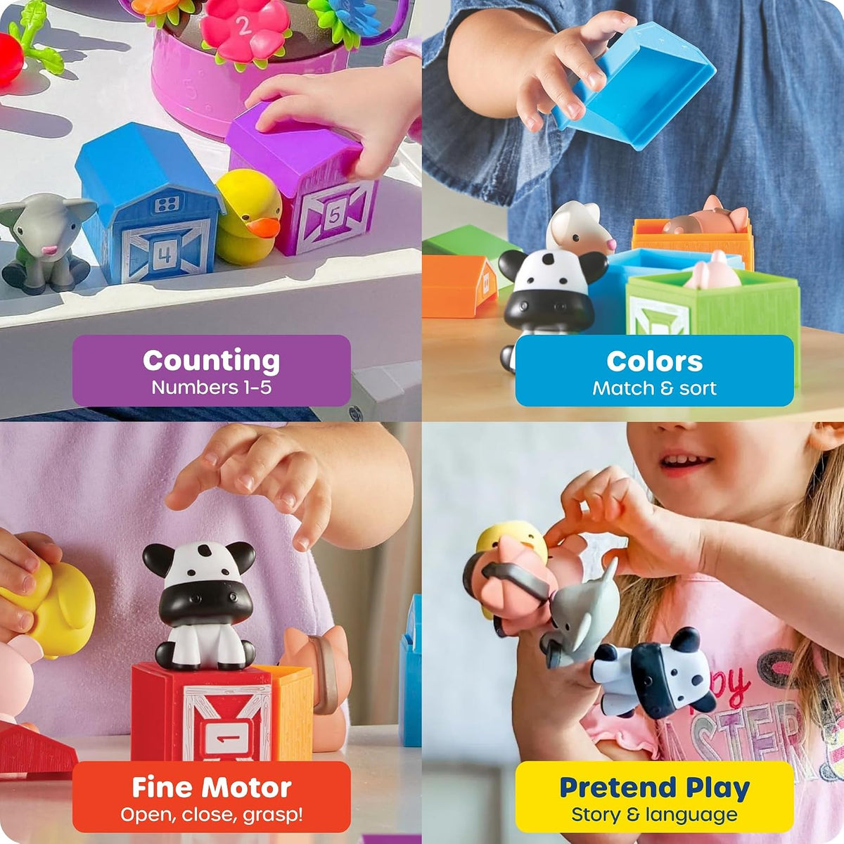Learning Resources The Original Peekaboo Learning Farm