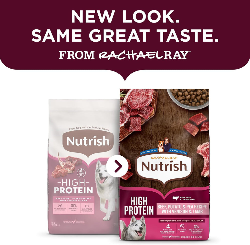 Nutrish High Protein Dry Dog Food, 23 lb. Bag (Rachael Ray)