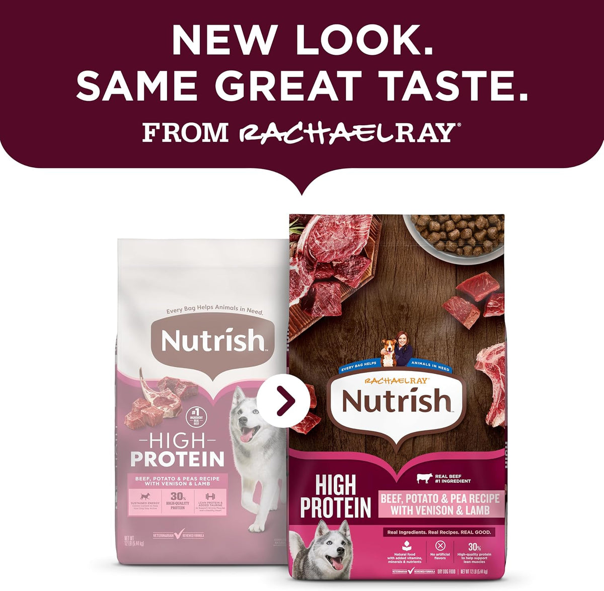 Nutrish High Protein Dry Dog Food, 23 lb. Bag (Rachael Ray)