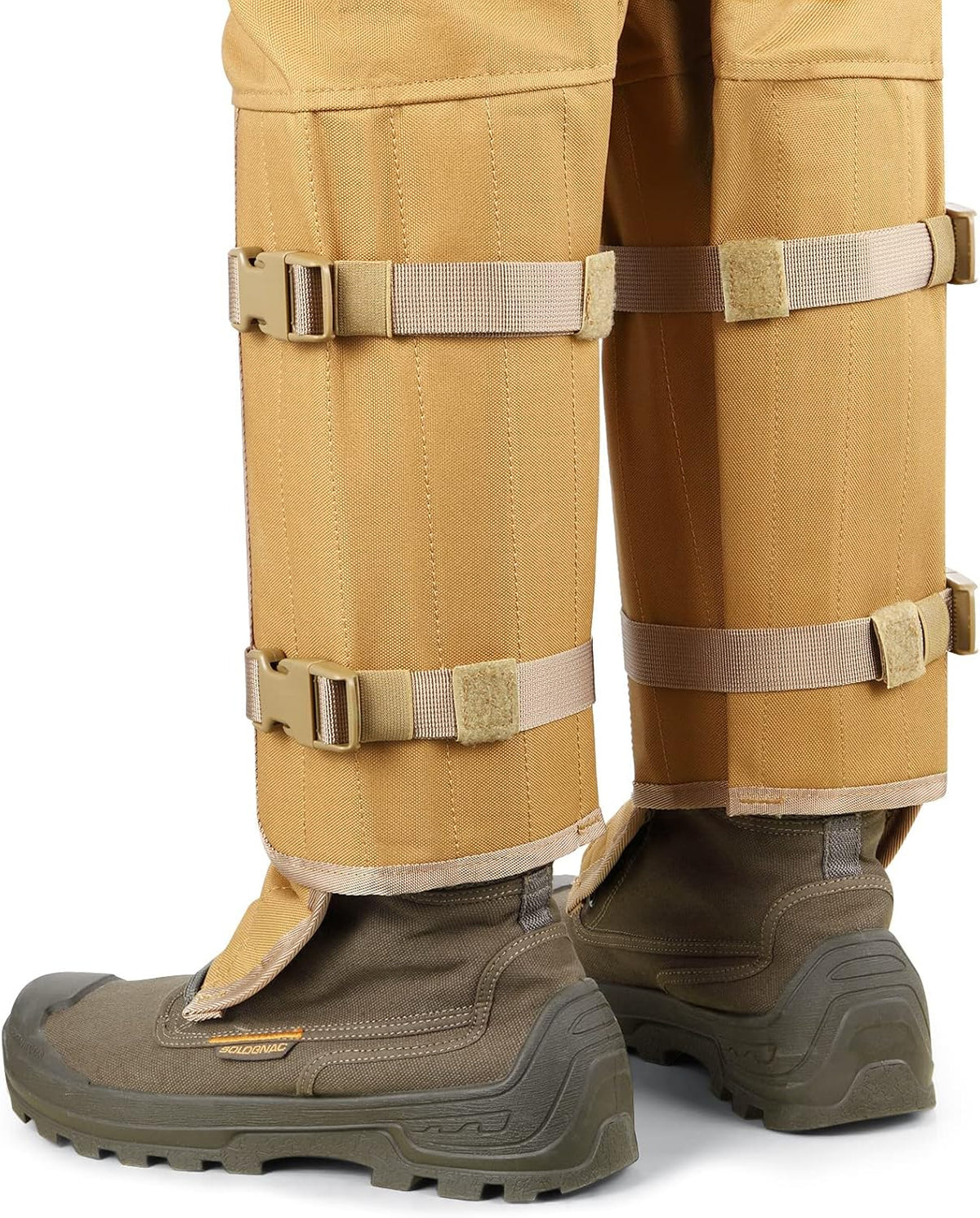 skiguard Snake Gaiter Chaps for Hunting: Snake Bite Protection for Ankle to Thigh Snake Chap, Waterproof Snake Gaiter for Men