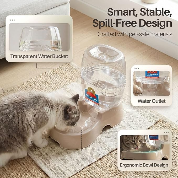 Flexzion Automatic Gravity Pet Waterer - Image 6