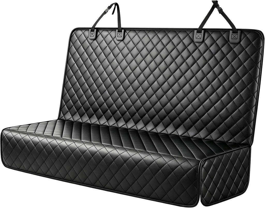 PETICON Waterproof Scratchproof Pet Bench Seat Covers for Cars, SUVs