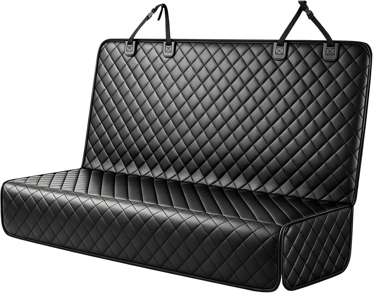 PETICON Waterproof Scratchproof Pet Bench Seat Covers for Cars, SUVs
